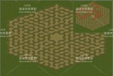定制迷宫系列二 大型副本活动 独立真地砖 HD288-1